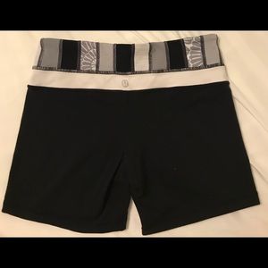 Lululemon shorts and sports bra